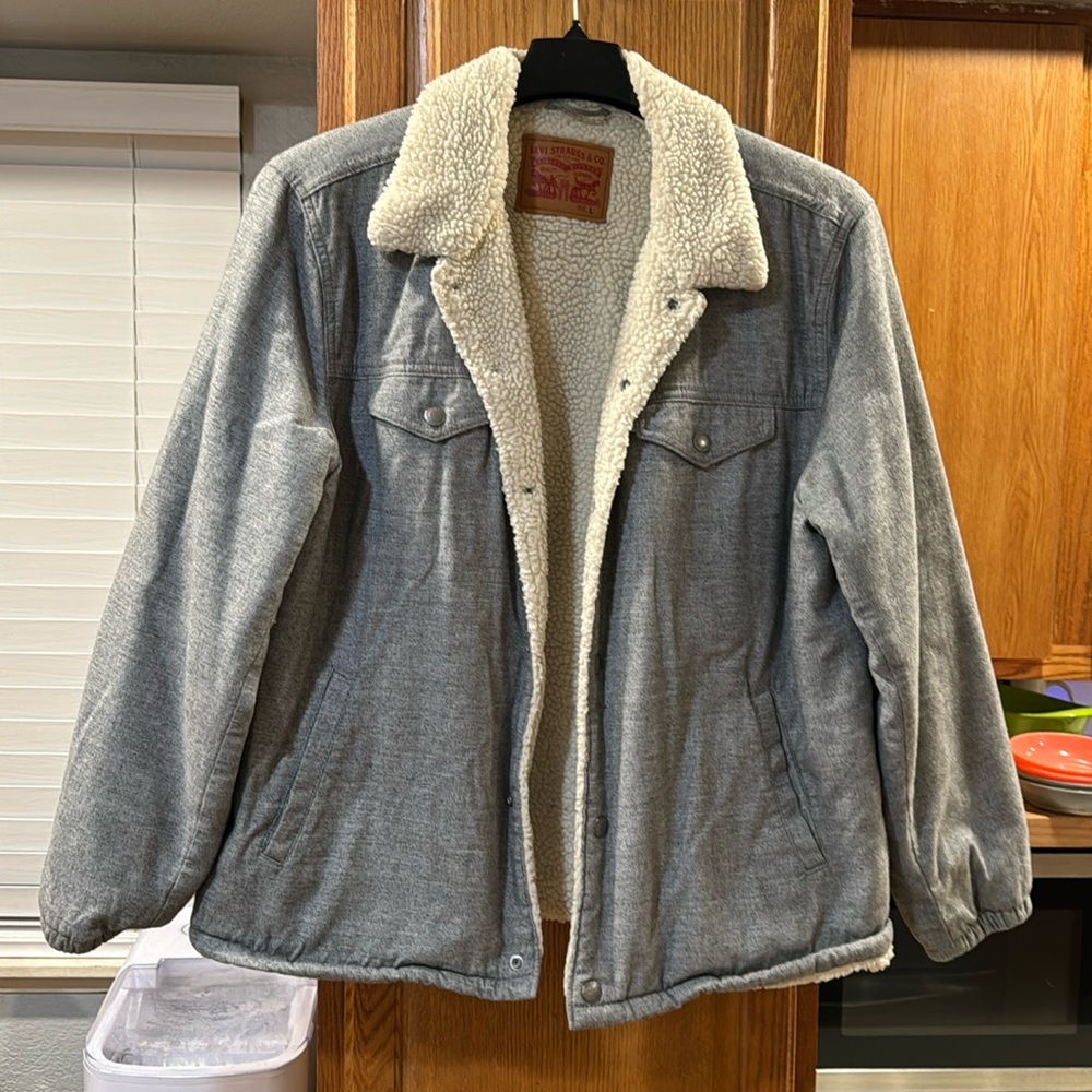 Men’s Sherpa lined jacket